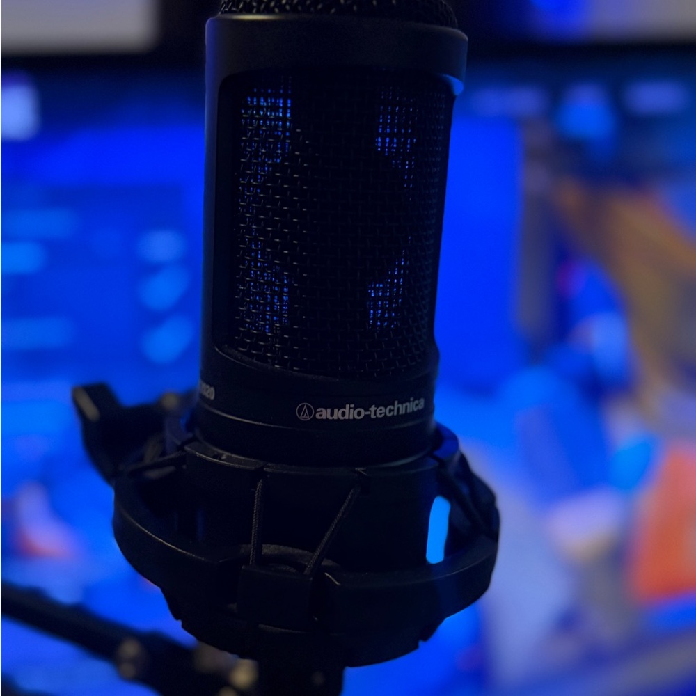 Audio Technica Black Studio Microphone for Computers
